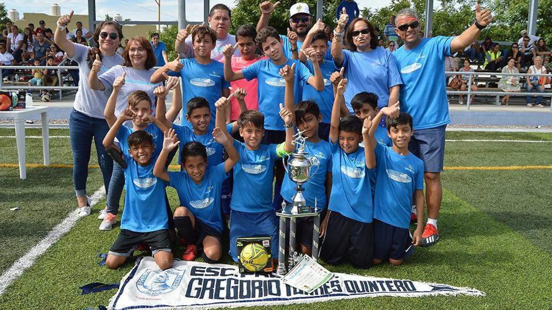 Escuela ganadora Gregorio Quintero